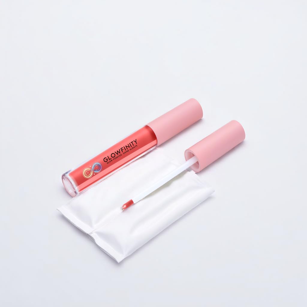 GLOWFINITY High Shine Lip Plumping Shimmer Lip Gloss (10 ml)