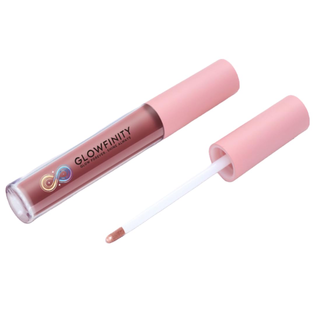 GLOWFINITY High Shine Lip Plumping Shimmer Lip Gloss (10 ml)