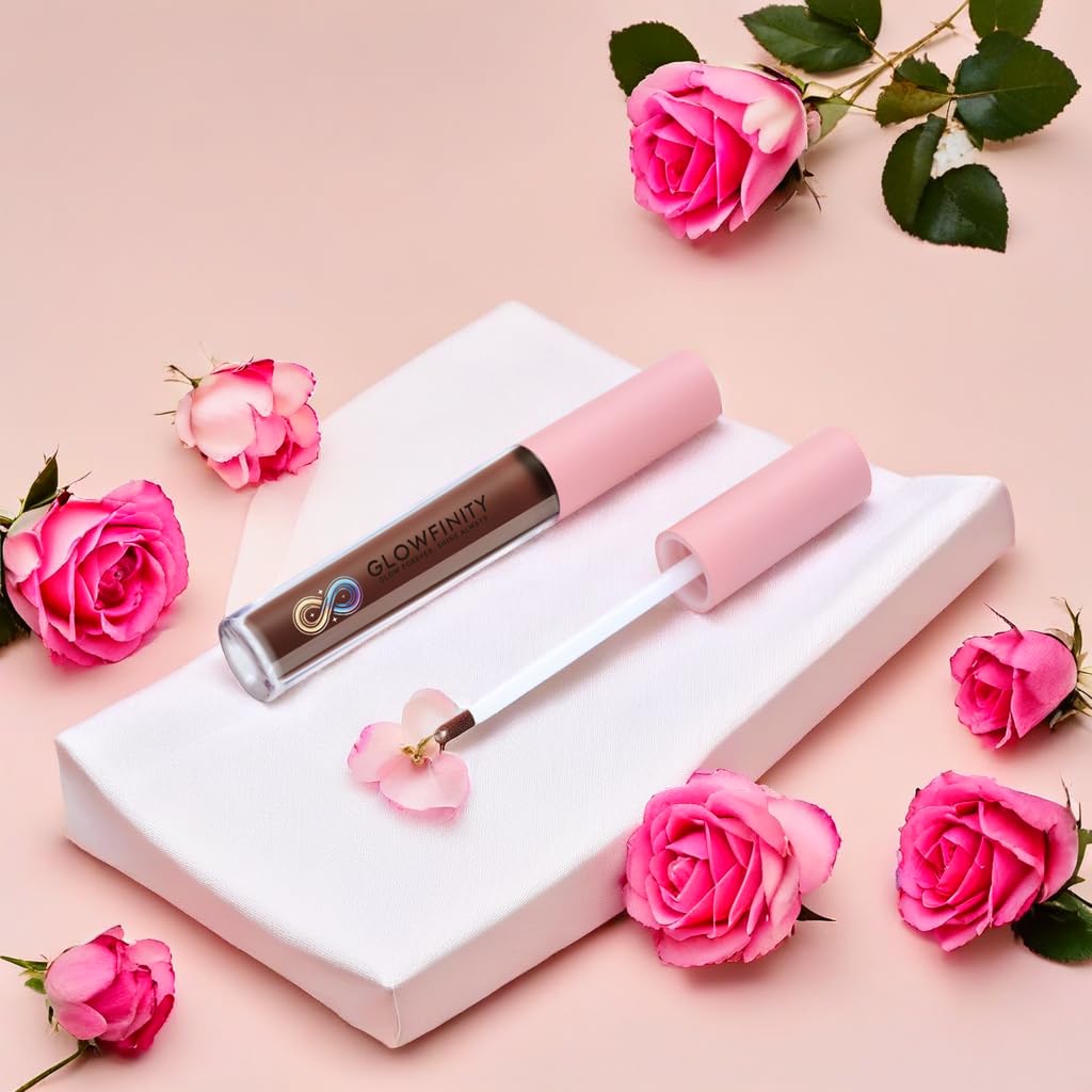 GLOWFINITY High Shine Lip Plumping Shimmer Lip Gloss (10 ml)