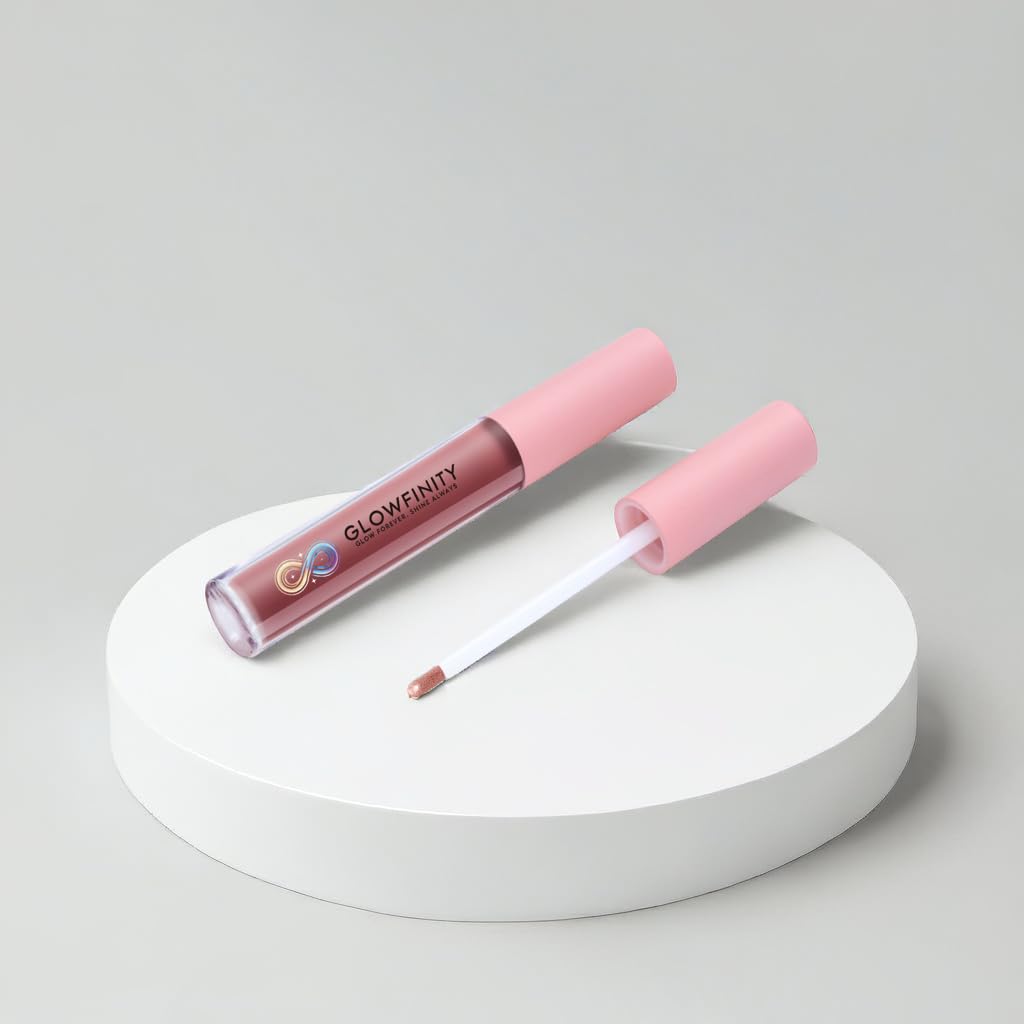 GLOWFINITY High Shine Lip Plumping Shimmer Lip Gloss (10 ml)
