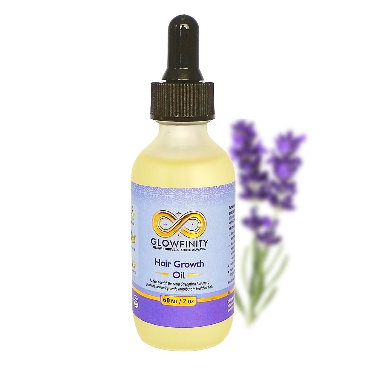 GLOWFINITY Hair Growth Oil - Natural Hair Care Solution