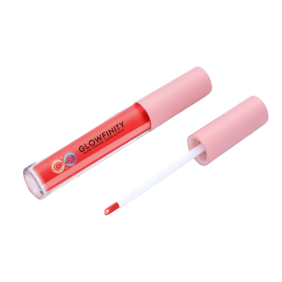 GLOWFINITY High Shine Lip Plumping Shimmer Lip Gloss (10 ml)