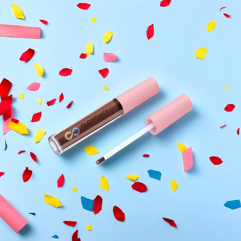 GLOWFINITY High Shine Lip Plumping Shimmer Lip Gloss (10 ml)