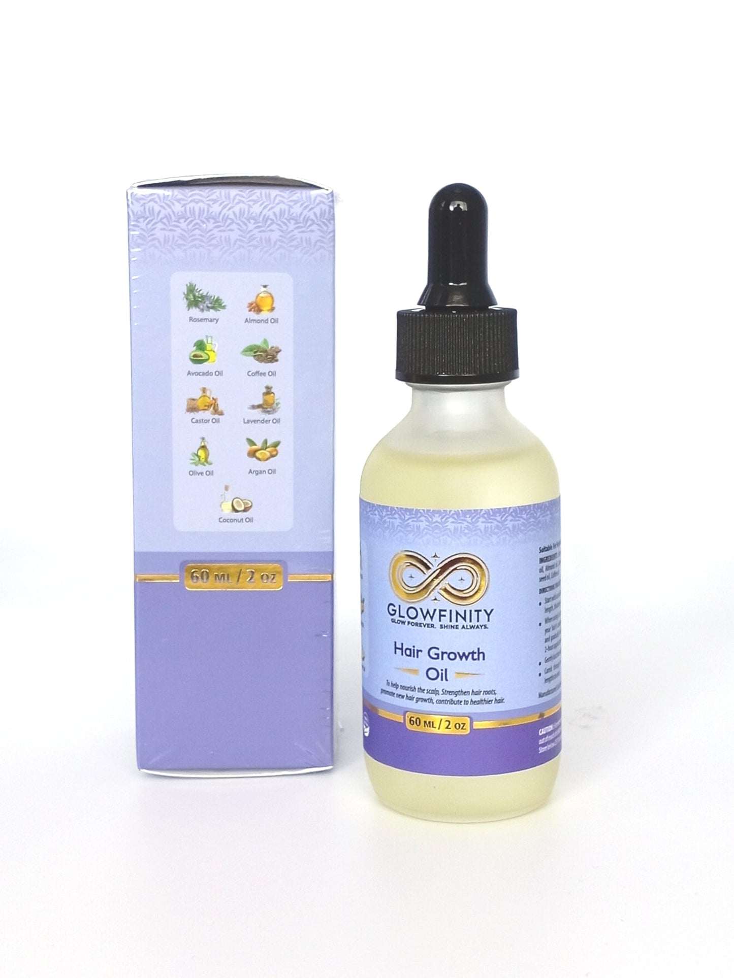 GLOWFINITY Hair Growth Oil - Natural Hair Care Solution