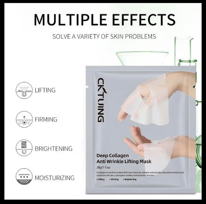 Night Wrapping Deep Collagen Overnight Mask Facial Lifting Skin Care Anti Wrinkle Bio Collagen Face Mask