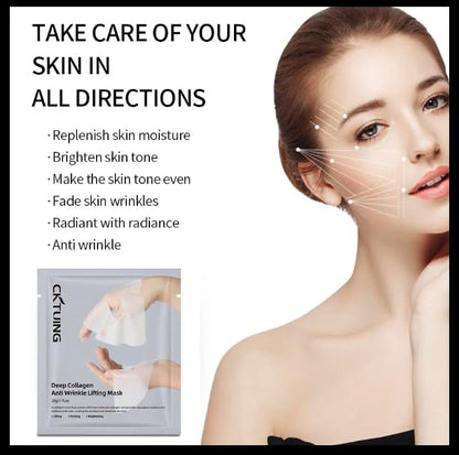 Night Wrapping Deep Collagen Overnight Mask Facial Lifting Skin Care Anti Wrinkle Bio Collagen Face Mask